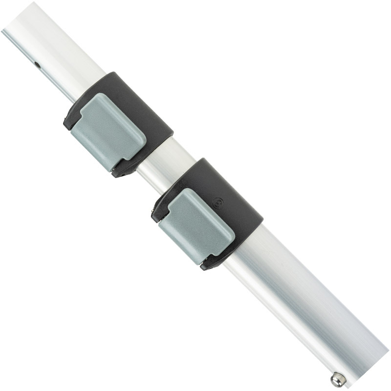 Teleskopická pila s kalenými zuby na prořezávání stromů o celkové vytažené délce 4900 mm