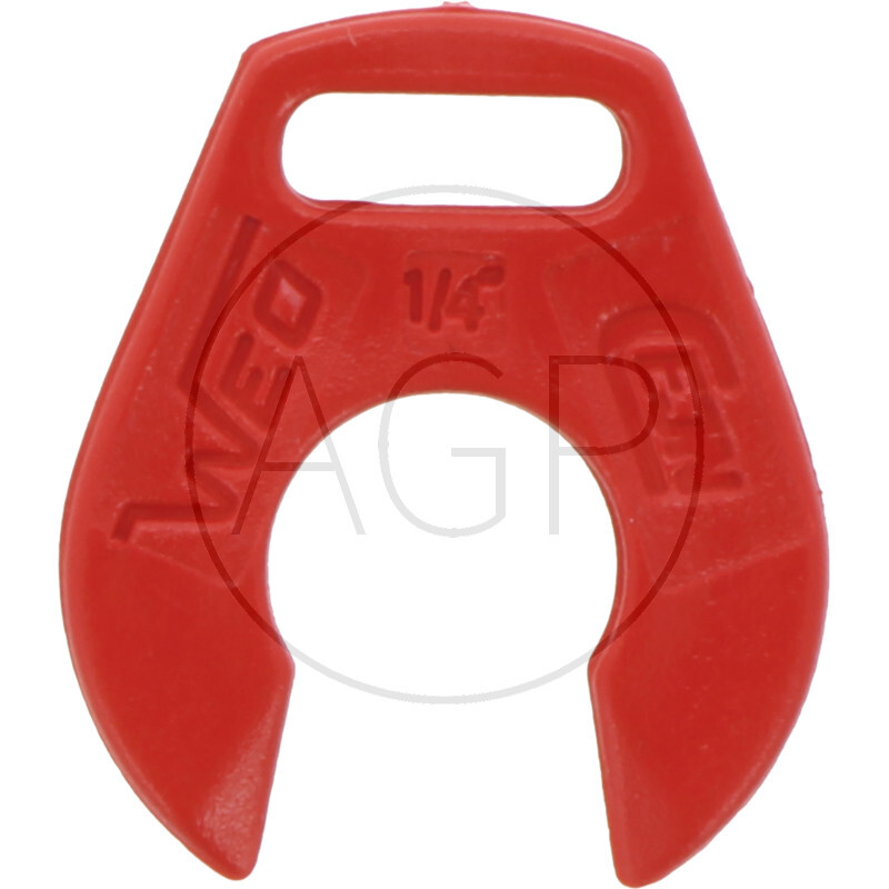 WEO-Montážní doraz 1/2 (16 mm); náhradní díl 10 ks