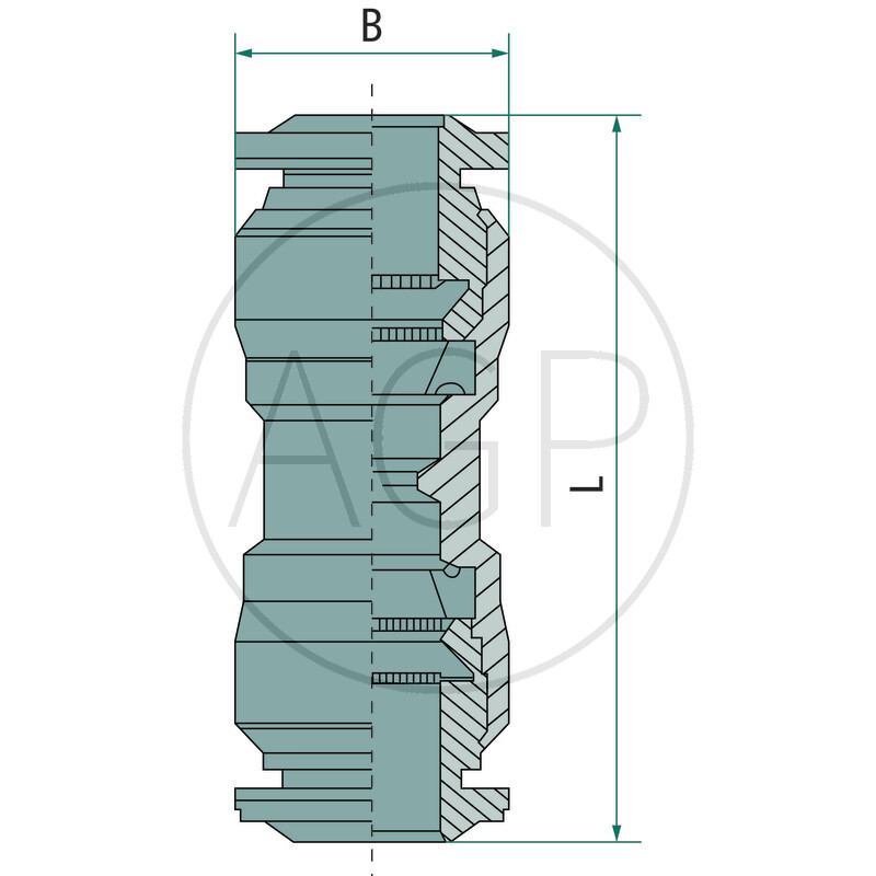 B-GV-5-MSv Přímá spojka