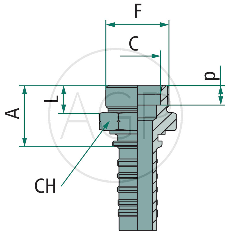 PN 12 AGS M24x1.5 DS