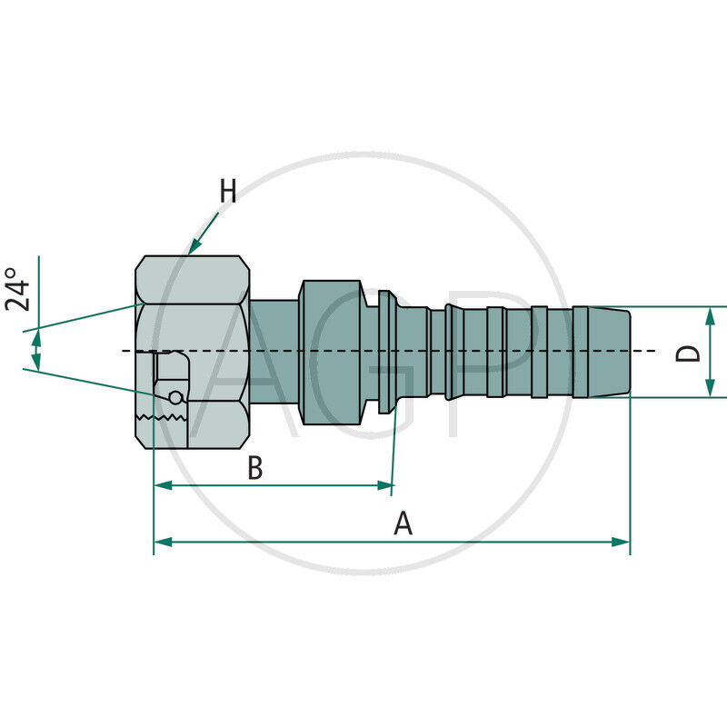 PNB 12 DKOL M22x1,5 (15L)