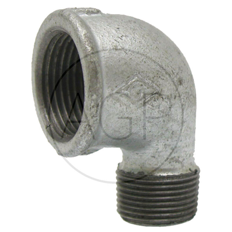 Koleno přípoj 1, provedení 90°, vnější závit R 1, vnitřní závit Rp 1