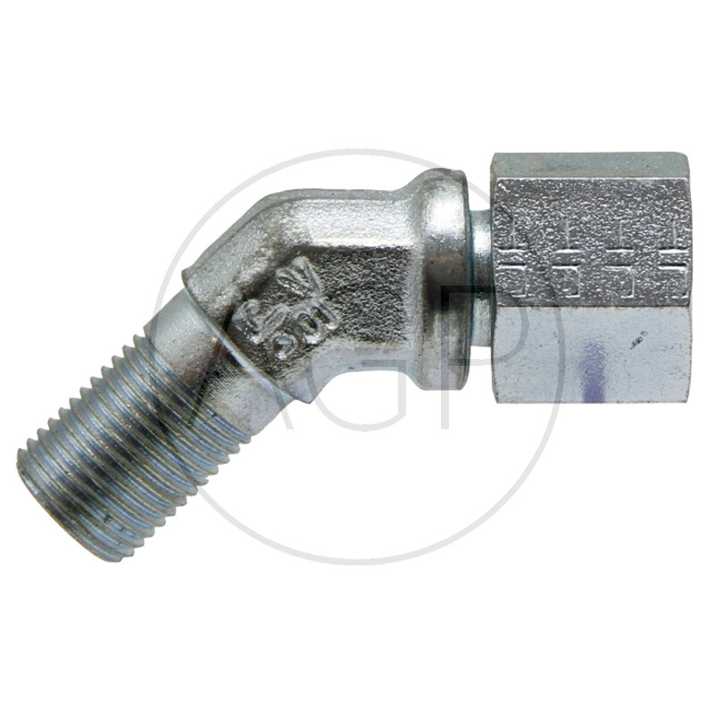 WA 1/8 M-BSP x 1/8 FS-BSP 45°