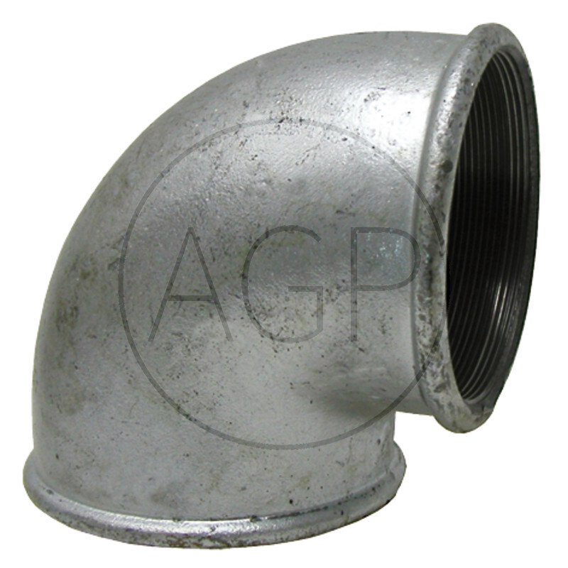 Koleno s přípojem 1 1/4, provedení 90°, 2x vnitřní závit, vnitřní závit Rp 1 1/4