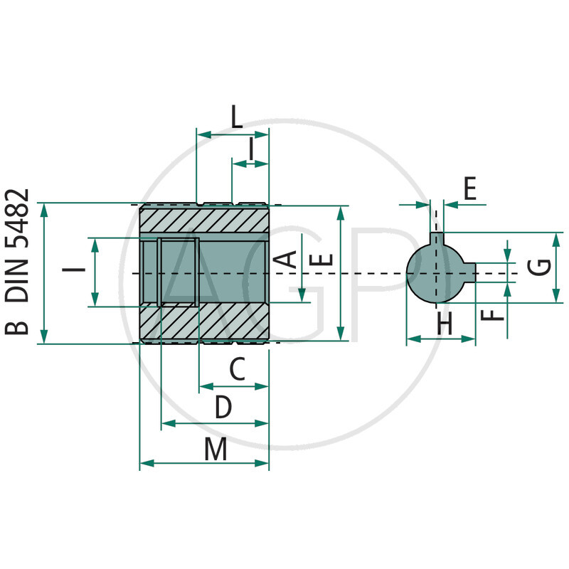 Objímka spojky 58x53 x 22,22