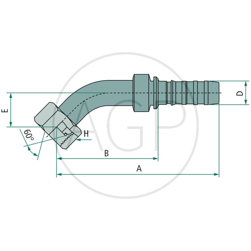 PNB 20 DKOR 3/4 45°