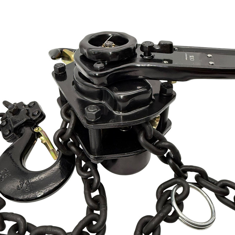 Ráčnový zvedák o nosnosti 3000 kg a zdvihu 150 cm pro zdvihání těžkých břemen