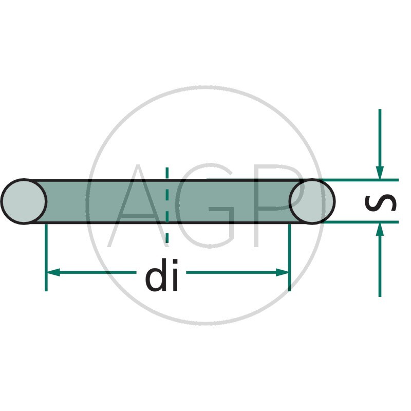Sada O-kroužky nitrilová guma coulové 382 ks