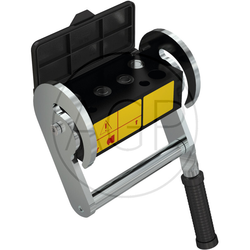 Rychloupínák Faster DN 12 o průtoku 70 l/min samice se 4 hydraulickými rychlospojky a 1 elektrickým konektorem se závitem 1/2 BSP