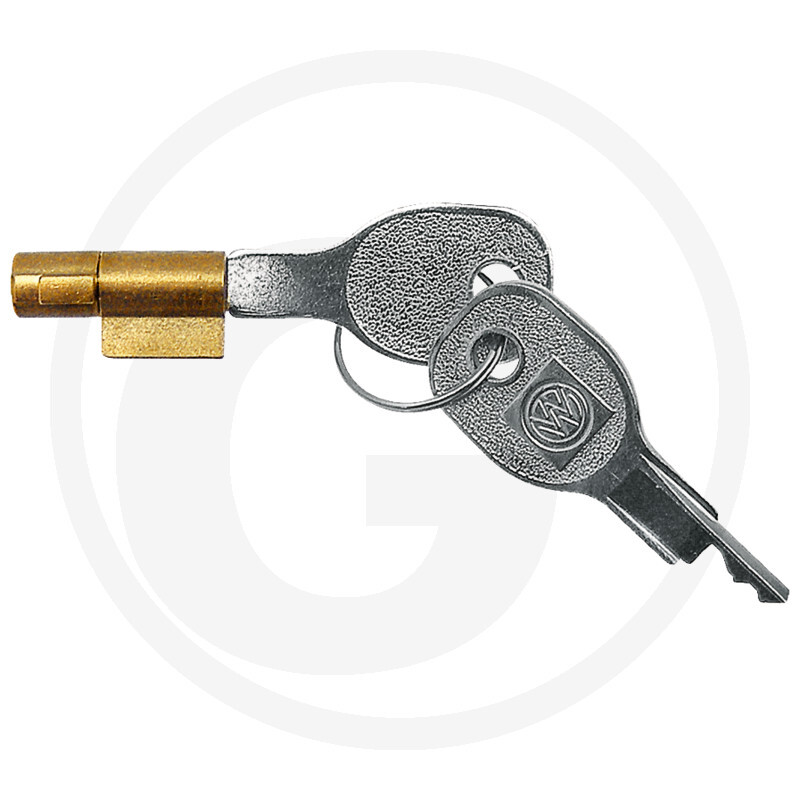 Zástrčkový vložkový zámek, univerzální, pro kulovou spojku