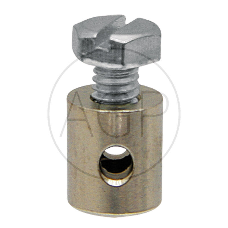 Šroubová vsuvka o délce 9 mm, průměr díry 2,5 mm