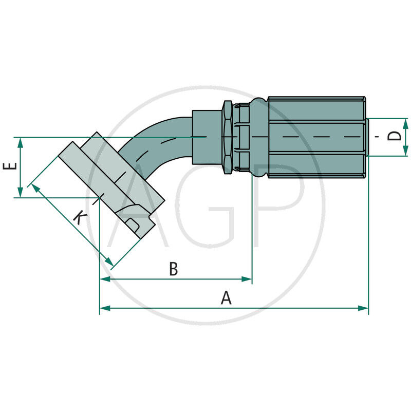 PNE 32 SFL 1.1/4 45°