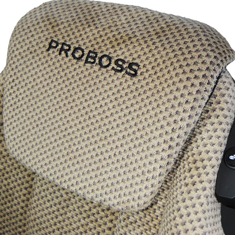 Vzduchové sedadlo Proboss s plnou výbavou, hnědým látkovým potahem s nosností 150 kg vhodný pro John Deere