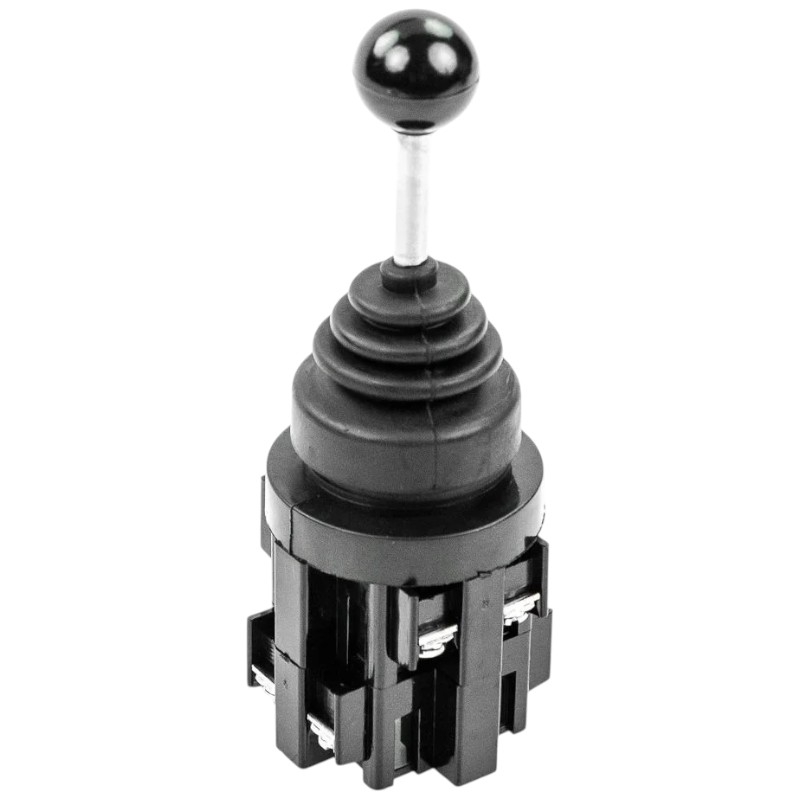 Elektrický křížový joystick pro 2 dvojčinné hydraulické sekce, 4× NO