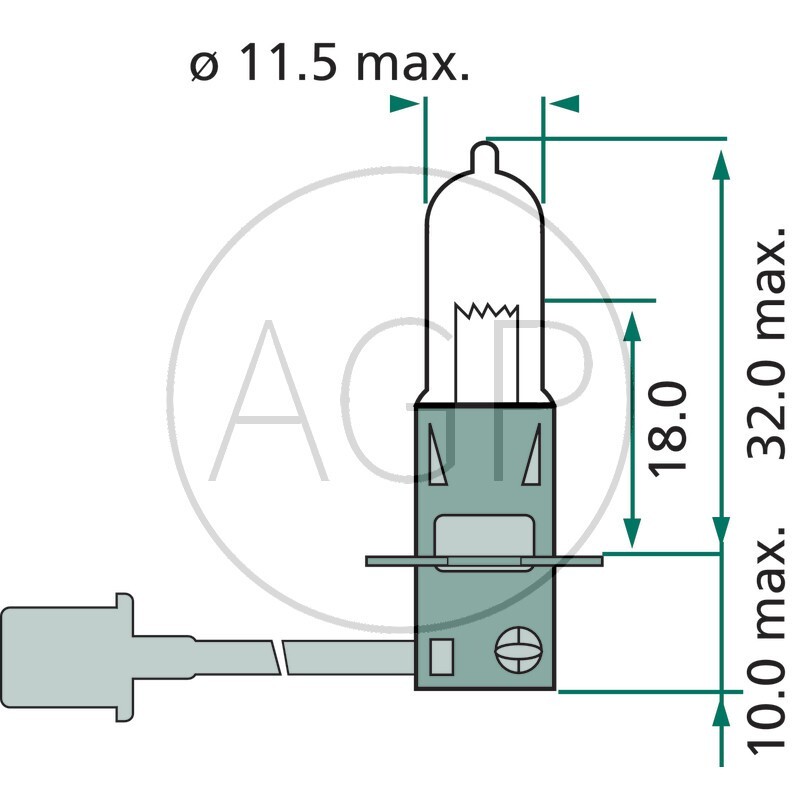 Philips Halogenová žárovka H3