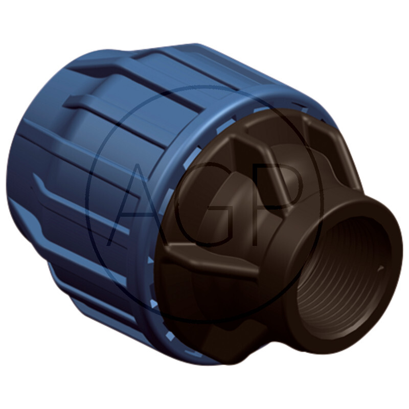 Šroubení s průměrem vnější trubky 63 mm, přípoj 1/2