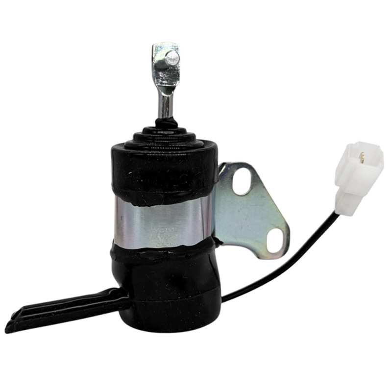 Solenoid elektromagnet k odstavení paliva pro Kubota, Schäffer, Caterpillar a Bobcat