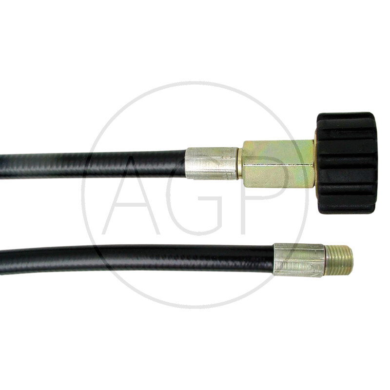 Hadice na čištění potrubí o délce 20 m s vnitřním i vnějším závitem