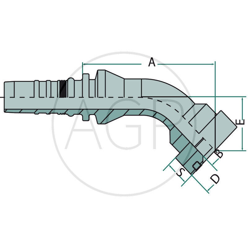 PN 25 SFS-CAT 1 45° IL