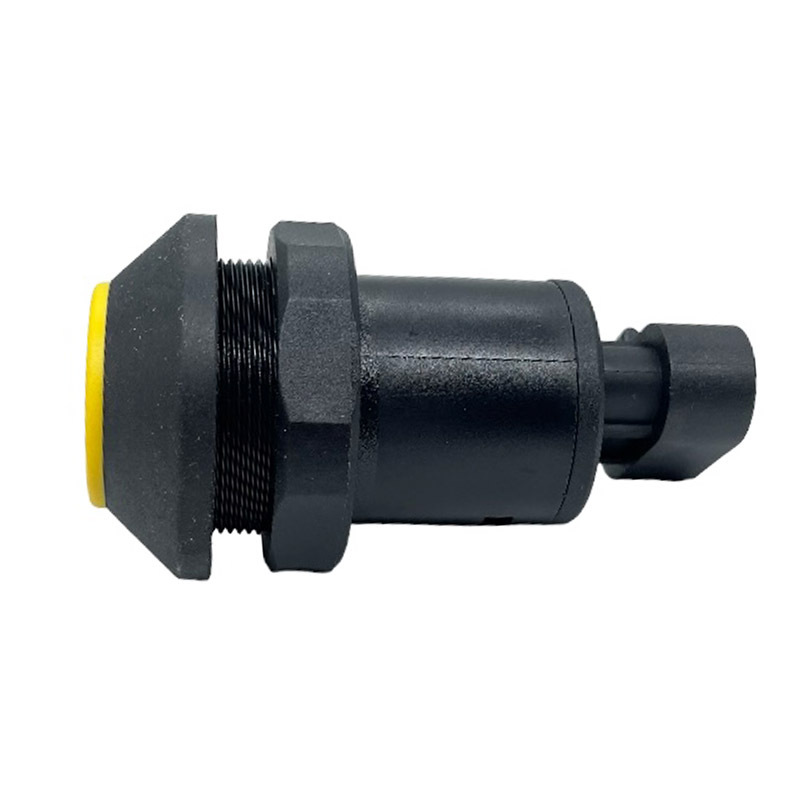 Tlačítkový žlutý spínač pro vývodovou hřídel na traktory Fendt