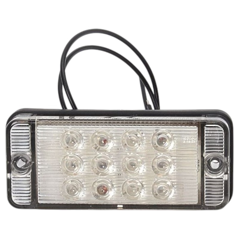 LED mlhové světlo červené – 12/24 V, IP66/IP68, universální