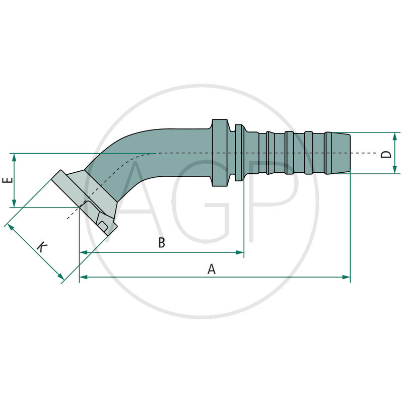 PNB 12 SFS 3/4 45°M