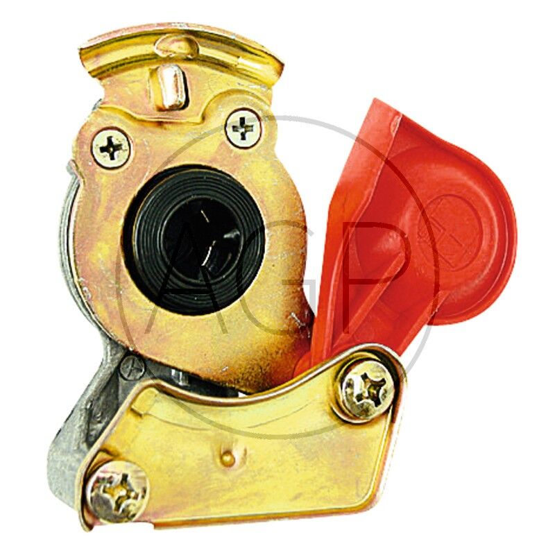 Hlava spojky  červená pro traktor provedení M 22 x 1,5 vzduchové brzdy automatika