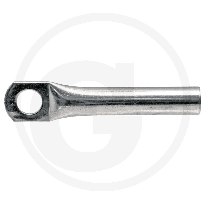 Zinkovaná koncovka lana o průměru 8 mm