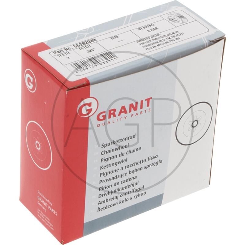 Řetězové kolo s rýhou