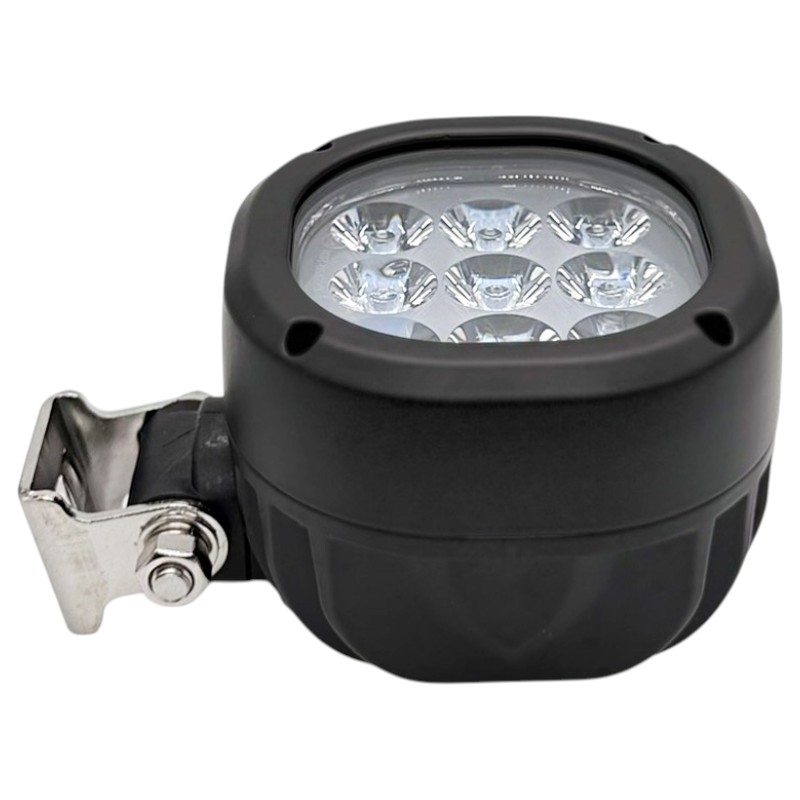 Modré LED pracovní světlo pro postřikovací ramena 12/24 V | DEUTSCH | IP67/IP6K9K