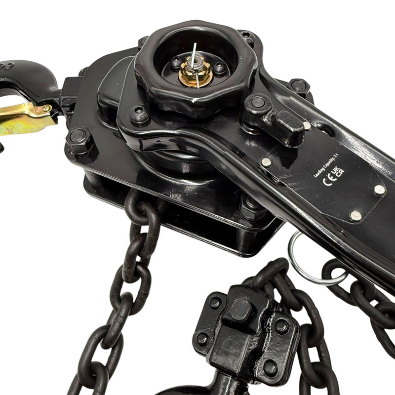 Ráčnový zvedák o nosnosti 3000 kg a zdvihu 150 cm pro zdvihání těžkých břemen