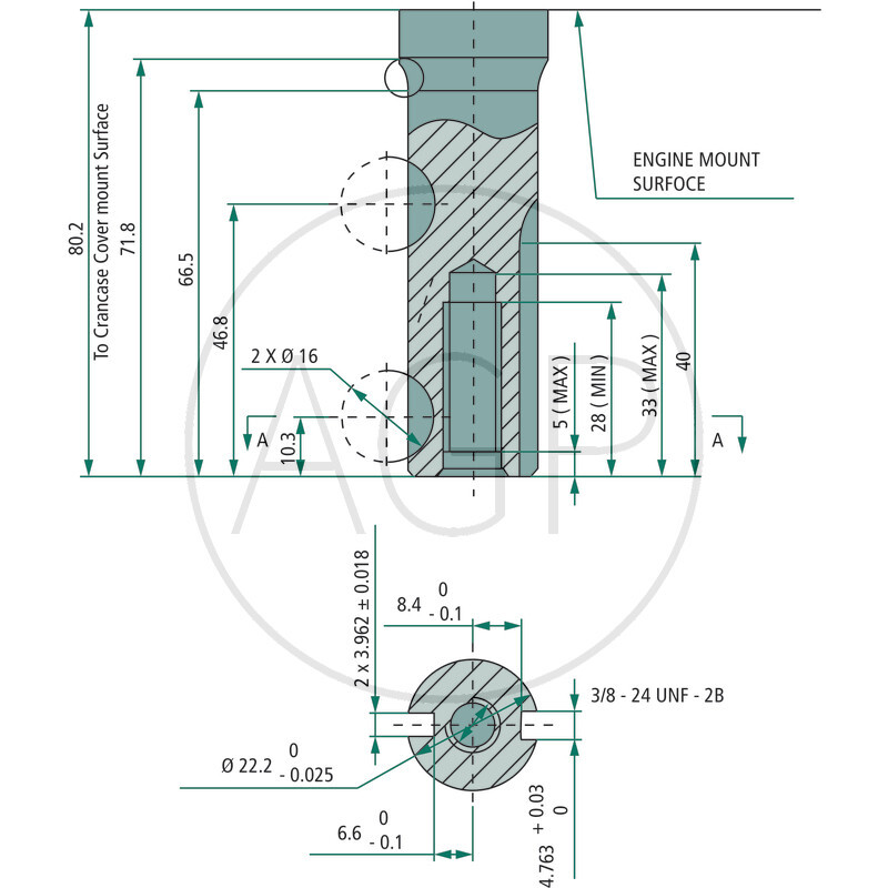 Loncin motor LC1P70FA kompletní OHV 4 taktvní s 1 válcem