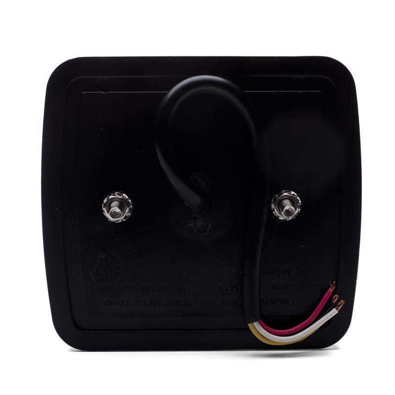 Zadní LED světlo na přívěs a traktor 12-24 V dvoukomorové s osvětlením SPZ