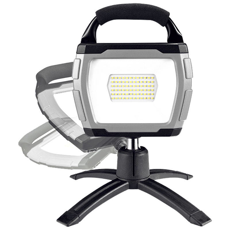 LED Aku dílenská svítilna s 72 ks diod a s dobíjecí bateriím 7,4V 4400mAh s funkcí powerbanky