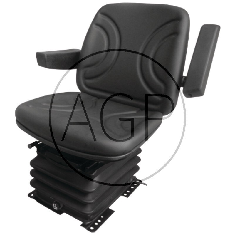 Traktorová sedačka Standard vzduchové odpružení, PVC potah