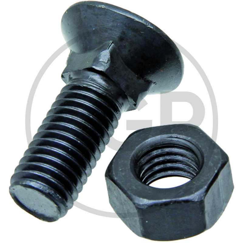 Šroub pluhu s maticí M12 x 35 12.9 ke špičatému ostří