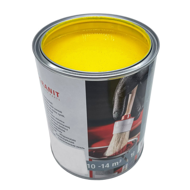 Žlutá barva Wacker Neuson pro stavební stroje v balení 1 l