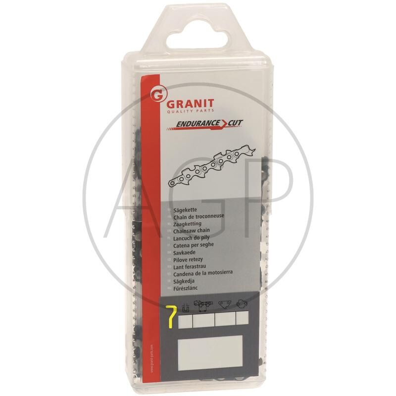Pilový řetěz ENDURANCE CUT 3/8, 77 článků, tloušťka vodící patky 1,5 mm, pro Partner