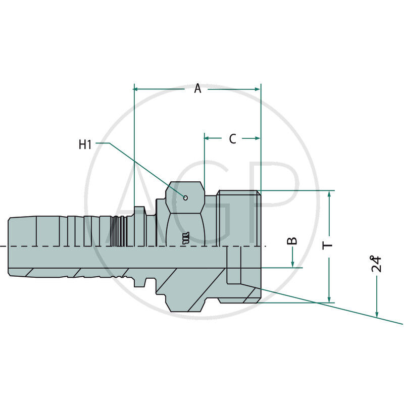 PN 06 AGS M18x1.5 (10S)