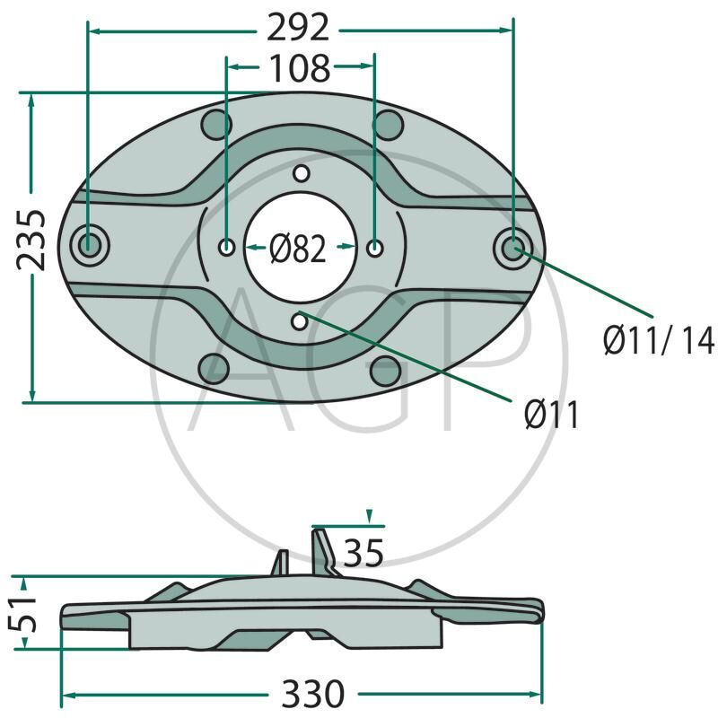 Žací kotouč pro Krone,  na série AFA, AFL, AM, AMT