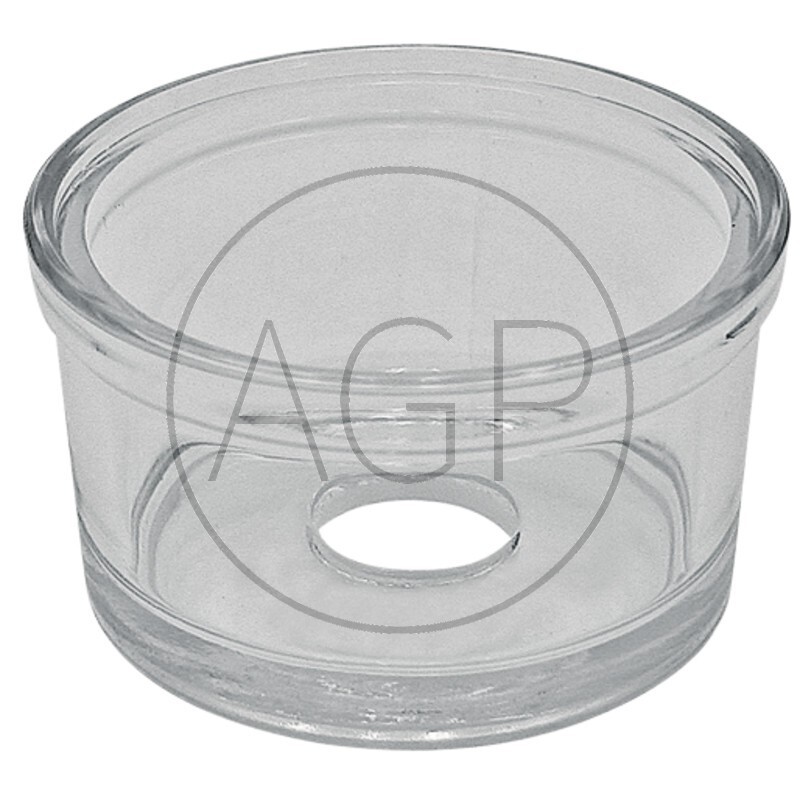 Filtrové sklo pro palivový filtr vhodný pro Case IH vnější průměr 93, otvor průměr 25 mm
