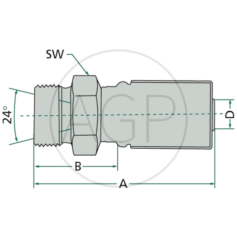 PNE 06 AGL M16x1.5 (10L)