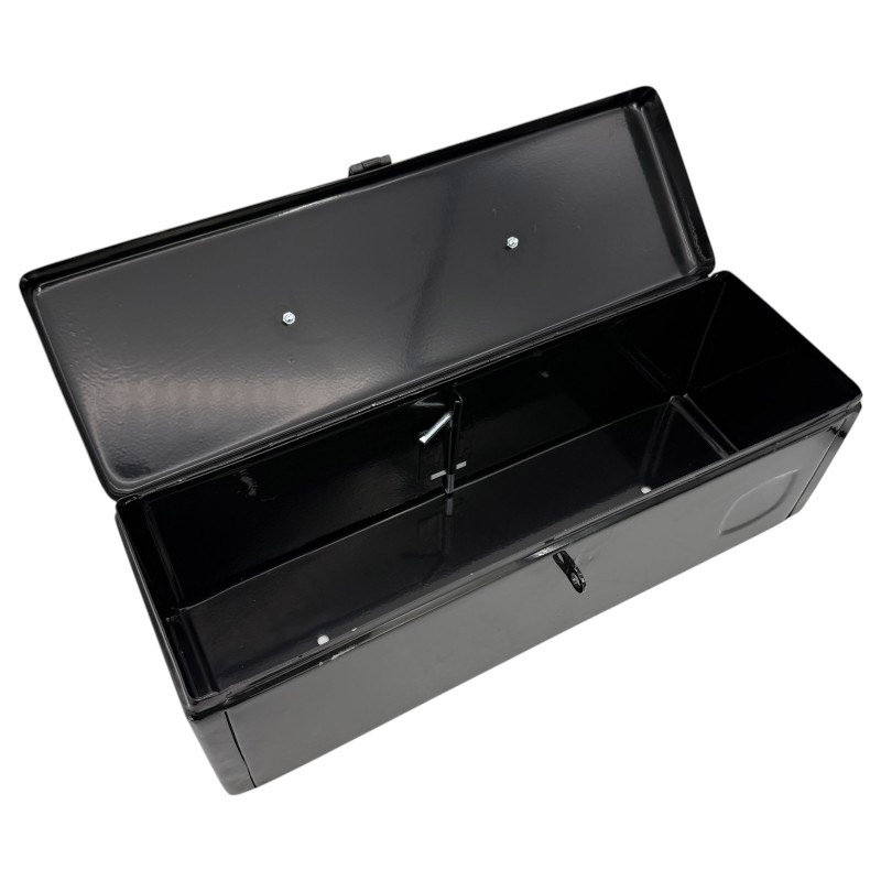 Kovová bedna na nářadí pro traktory John Deere