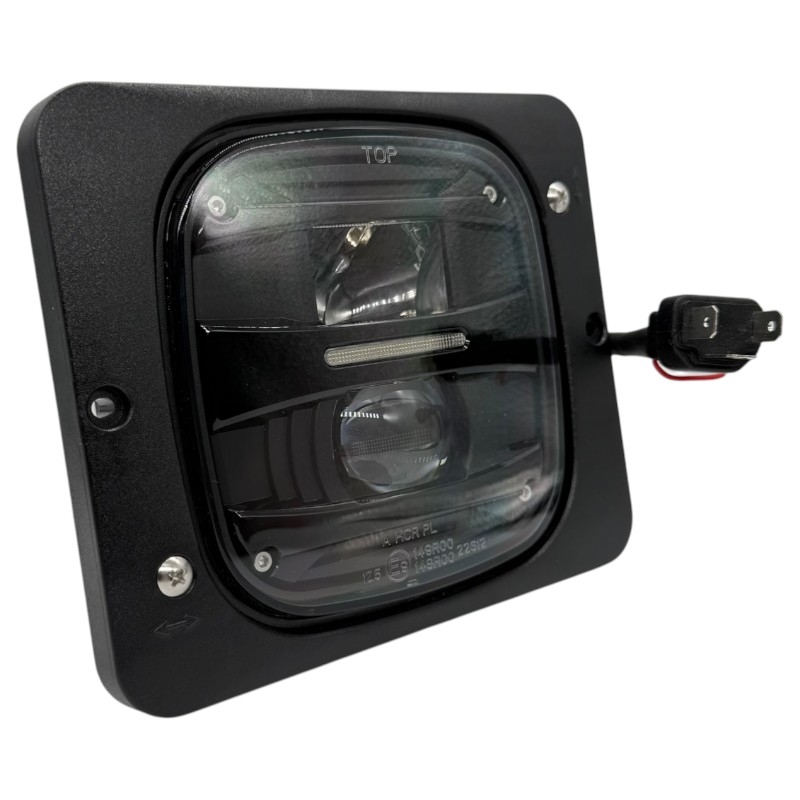 Hlavní LED světlomet 12/24 V pro traktory Case IH, Deutz-Fahr, Fendt, John Deere, Mercedes-Benz, Steyr a Zetor