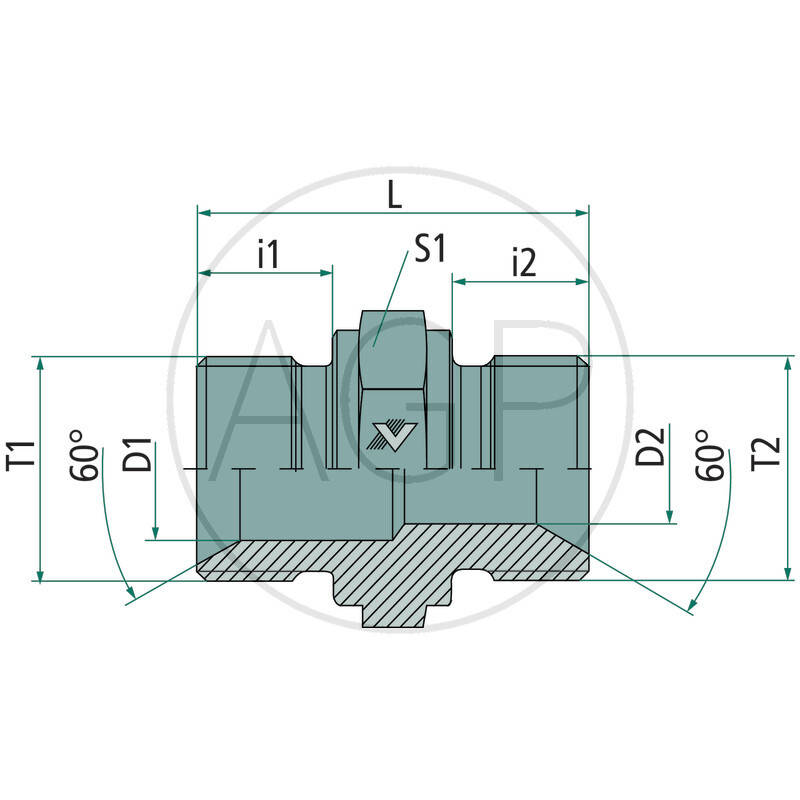 GA-AGR 1/2 - AGR 3/8 VA