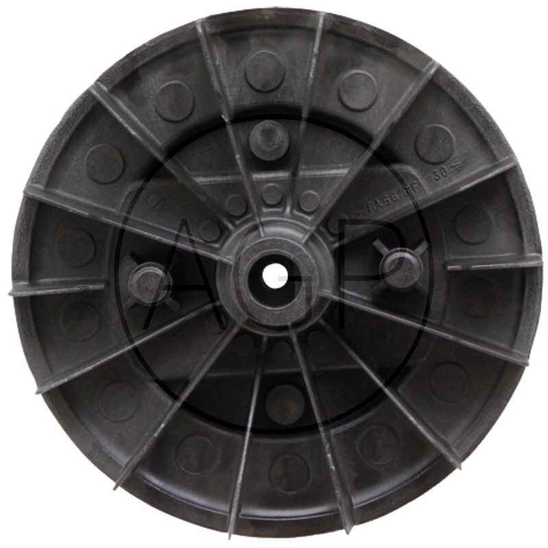 Brill kolo větráku o průměru hřídele 17 mm a výšce 53,5 mm