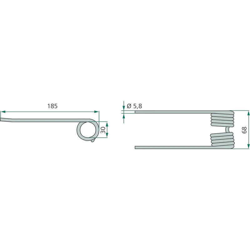 Sběrací pero sběrače pro sběrací vozy Pöttinger na typy Siloprofi, Europrofi, Faro, Jumbo, Torro