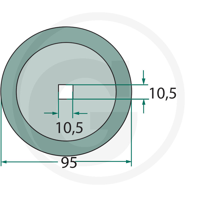 Nůž pro krmící vozy, vhodný pro Walker