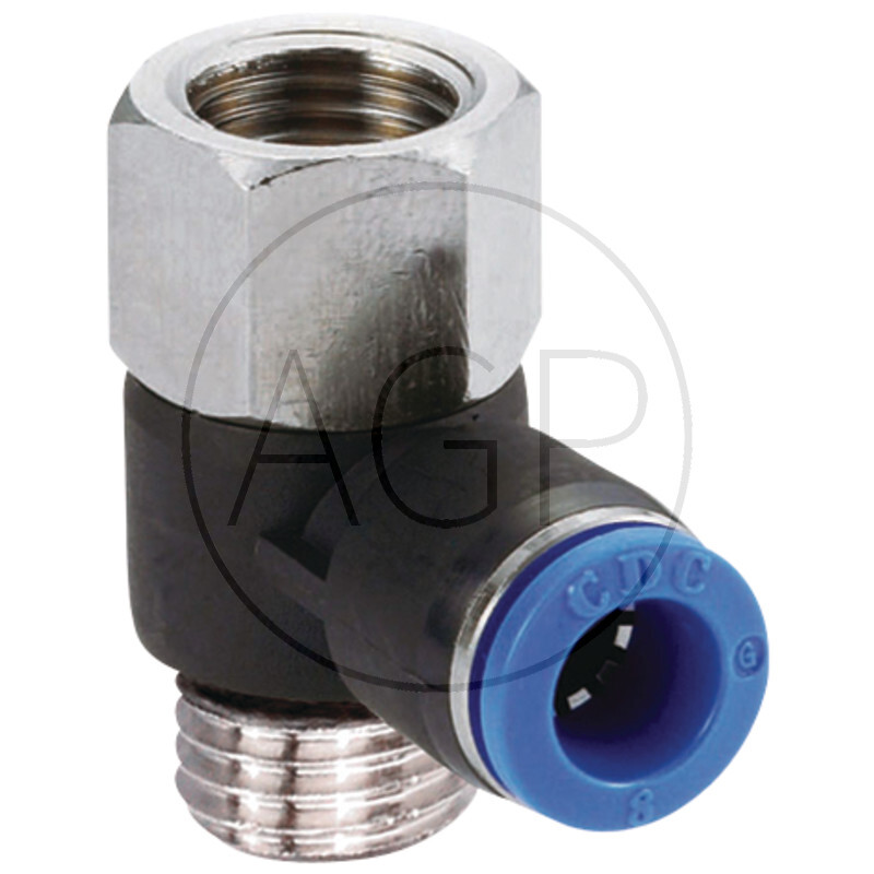 B-WSHI-8-1/4-KU Úhel-otočné šroubení