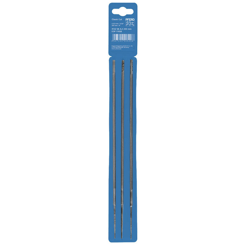 Pferd Pilník pilových řetězů o průměru 5,5 mm pro řetěz o rozteči 3/8 a 404 v balení 3 ks